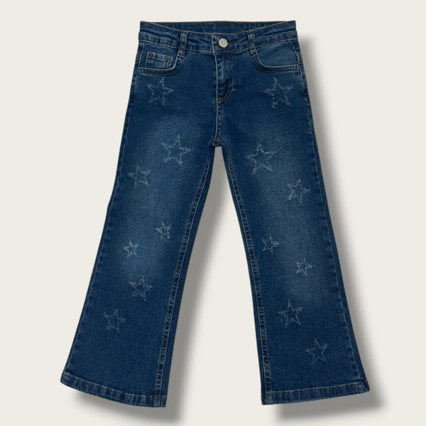 Yıldız Detaylı Jean Pantolon