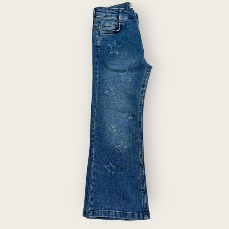 Yıldız Detaylı Jean Pantolon