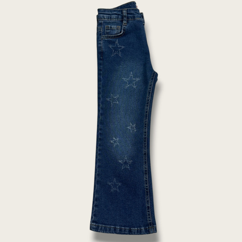 Yıldız Detaylı Jean Pantolon