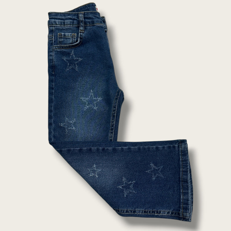 Yıldız Detaylı Jean Pantolon