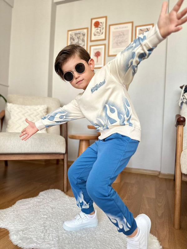 ALEV DETAYLI SWEAT TAKIM