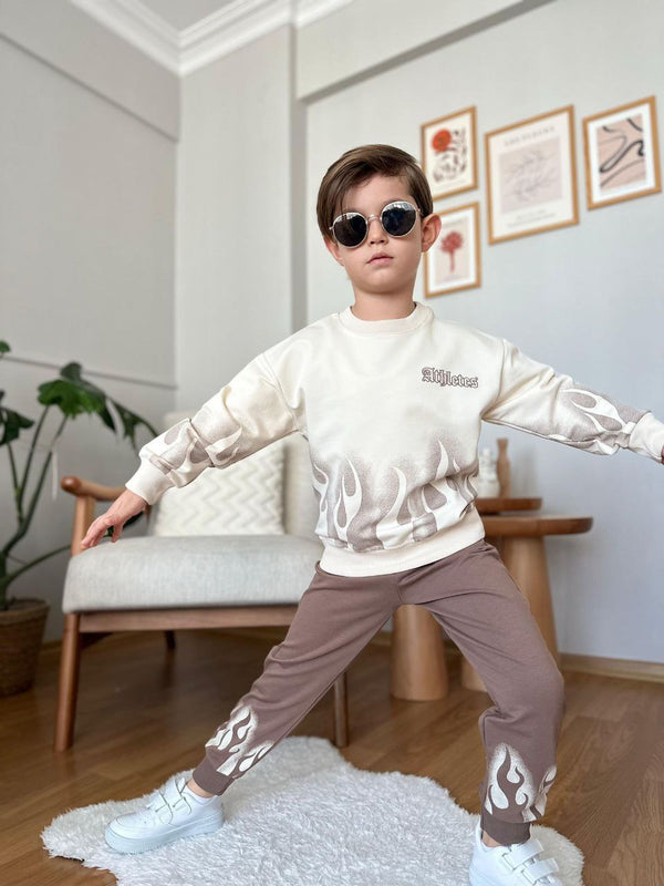 ALEV DETAYLI SWEAT TAKIM