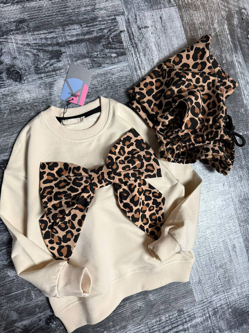 KIZ ÇOCUK SWEAT TAKIM FİYONK DETAYLI