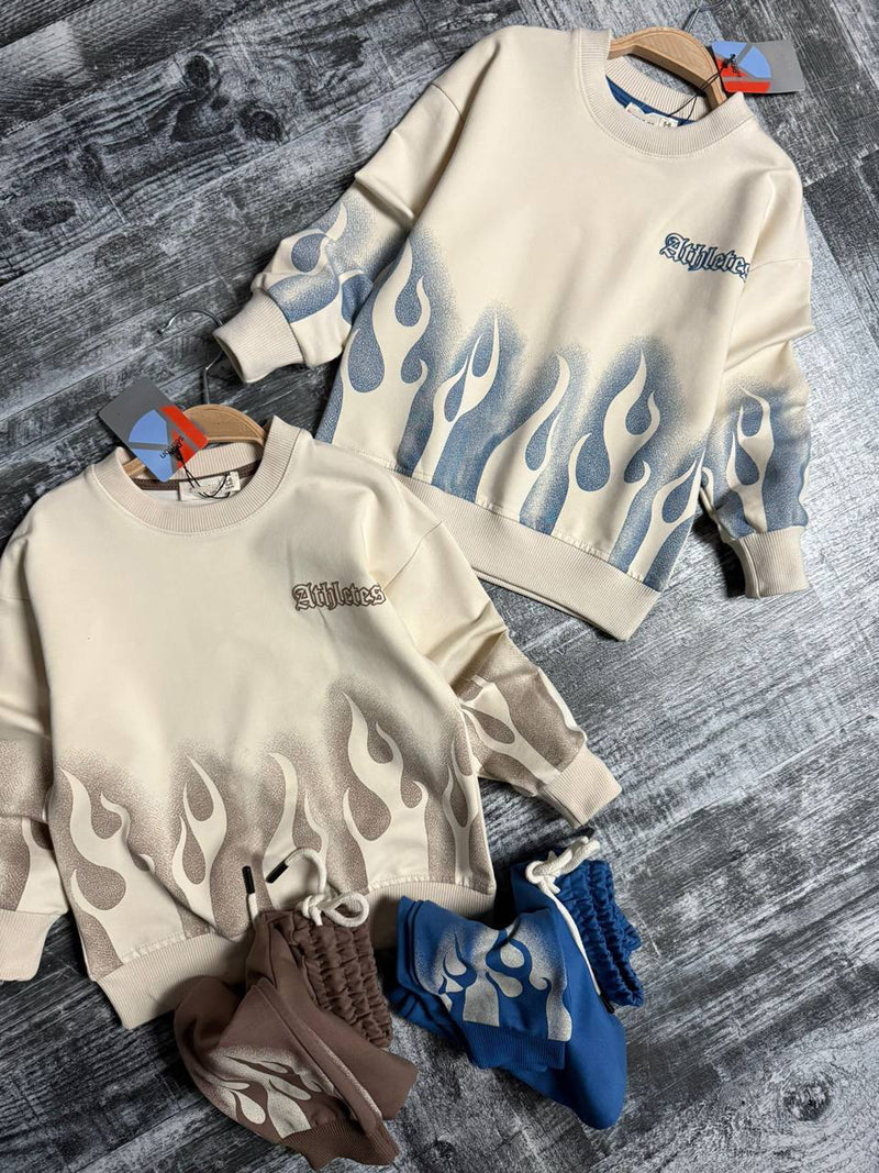 ALEV DETAYLI SWEAT TAKIM