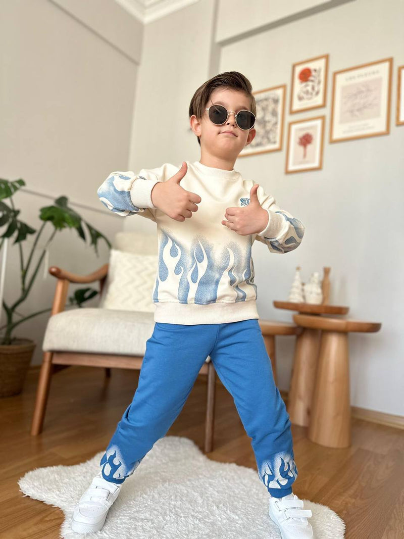ALEV DETAYLI SWEAT TAKIM